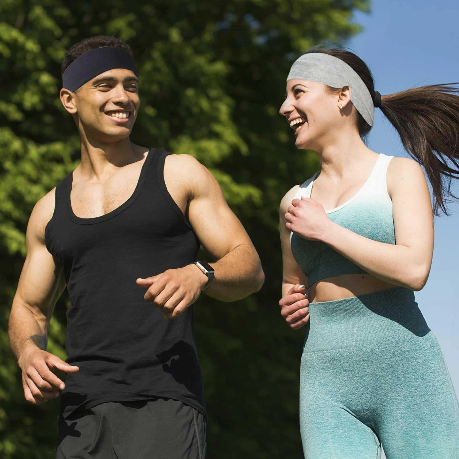 Спортивна Пов'язка на Голову Blooms Жіноча Бавовняна, фото №7