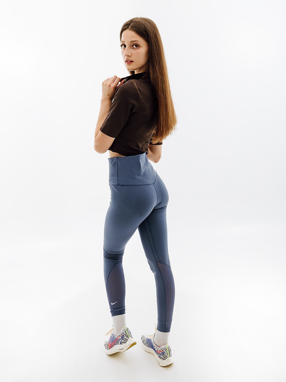 Леггинсы Nike ONE DF HR 7/8 TIGHT L, фото №4