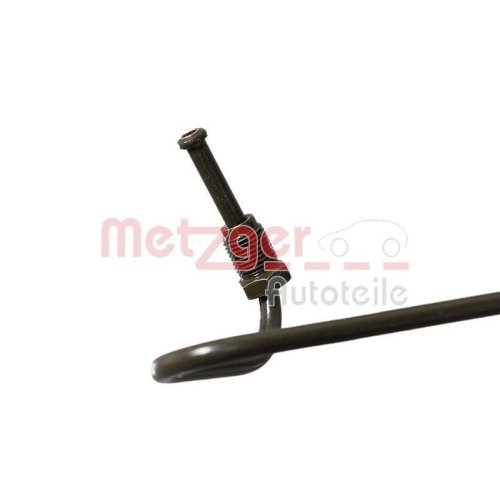 Гальмівний шланг METZGER 4119380 для VAG, задня вісь справа, на гальмівному супорті, фото №2