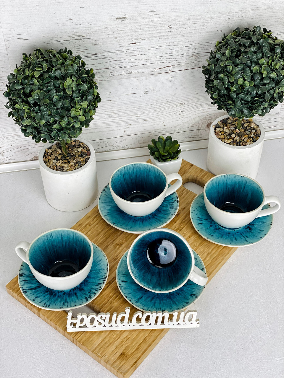 Чайний сервіс 8 пр Тотем JM0142T/JM0141T, фото №1