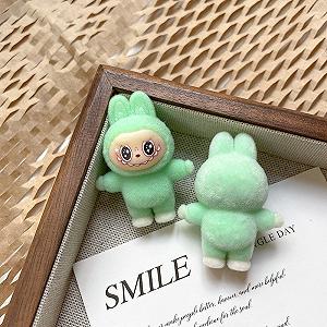 Фигурка Лабубу Labubu The Monsters монстр игрушка детская пушистая зеленая 4 см Labu_10_5 - Фото 1