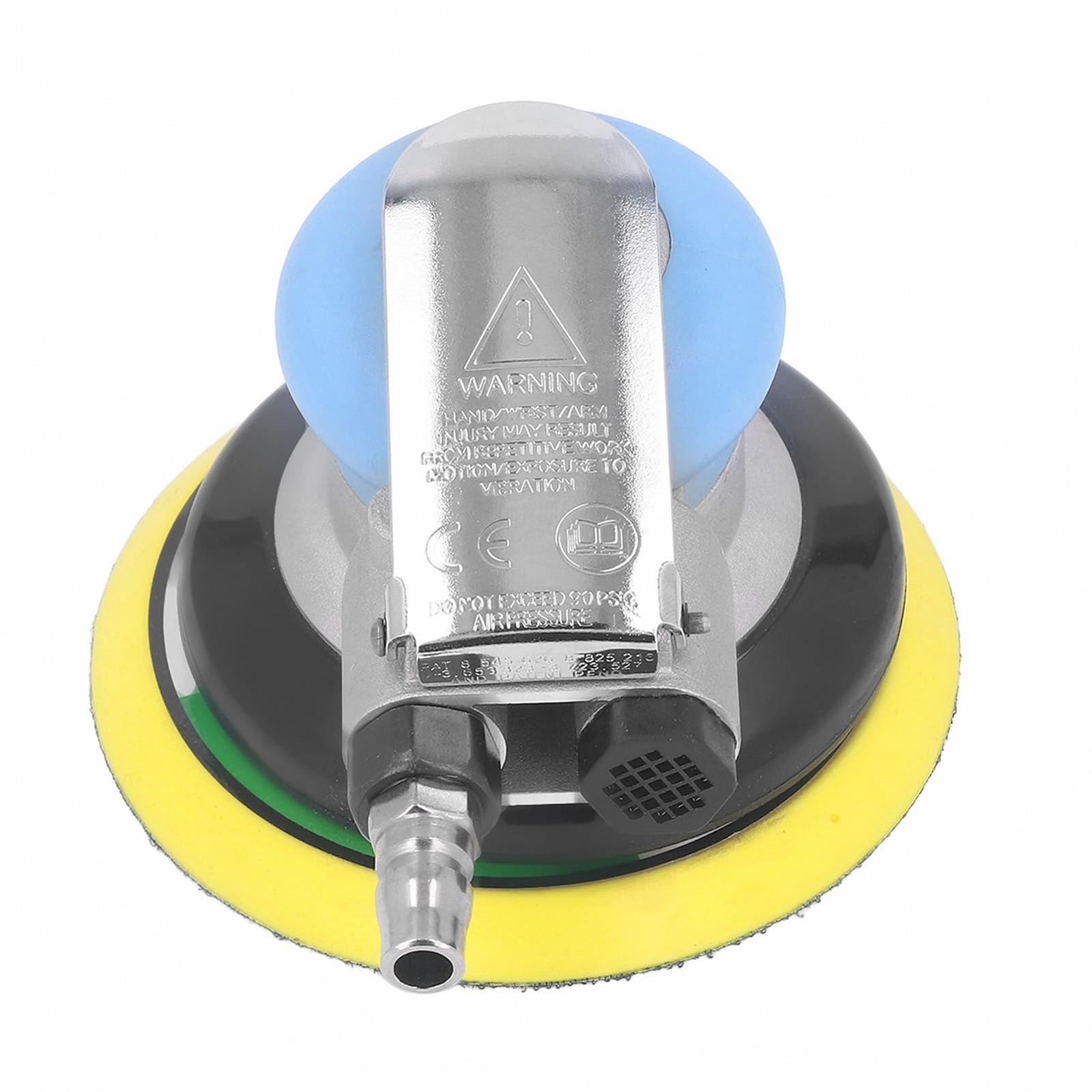 Шлифовальная машина Syrisora ​​Air Sander 5 Zoll Орбитальная пневматическая 12000 об/мин ручная, фото №3