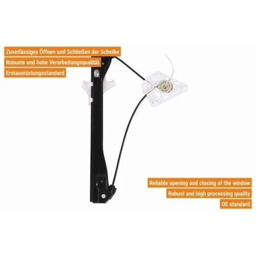 Склопідйомник VAICO V10-7606 AUDI SEAT SKODA VW VAG, фото №3