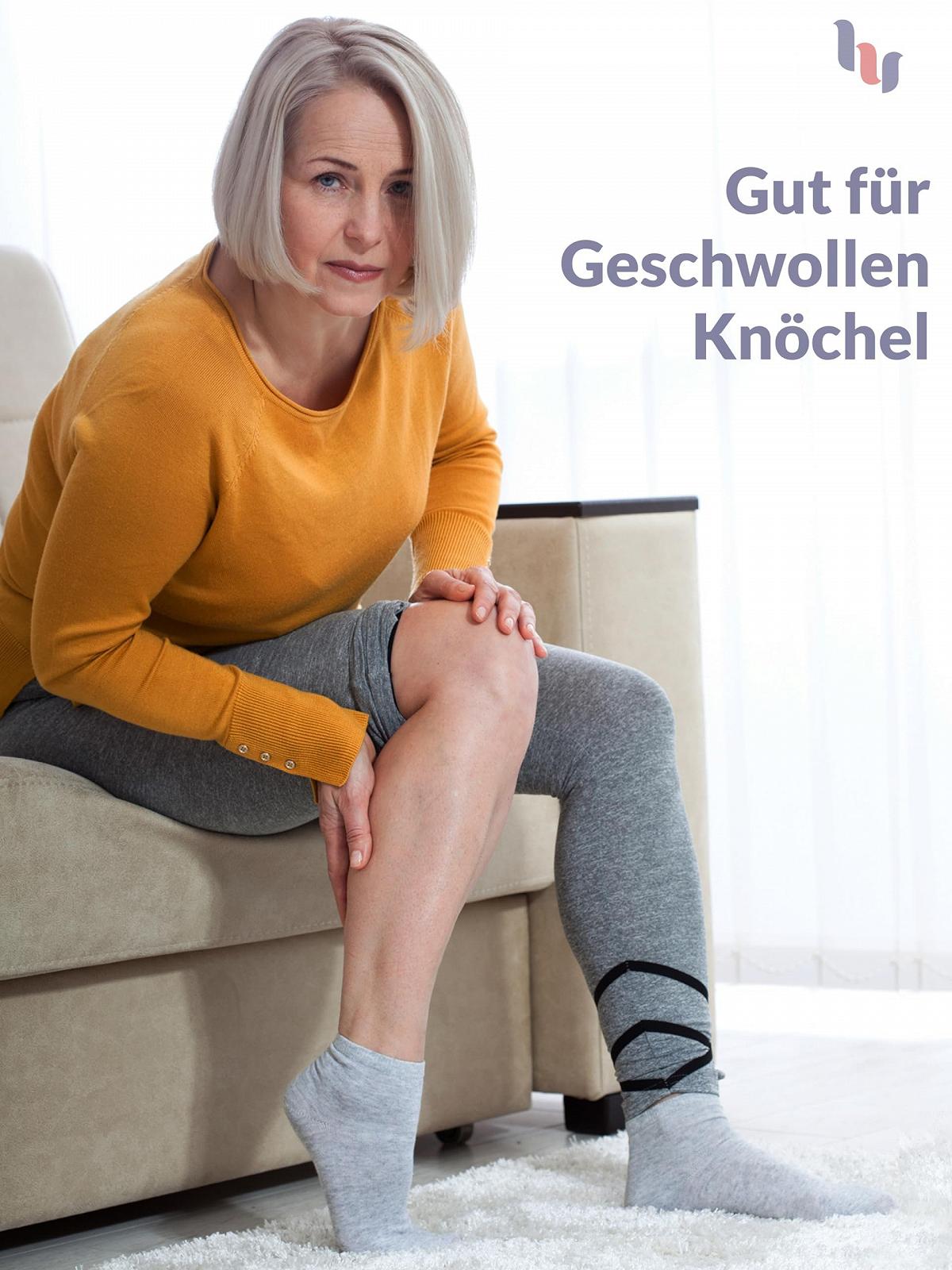 Шкарпетки Hugh Ugoli жіночі діабетичні гомілкові 4 пари, фото №5