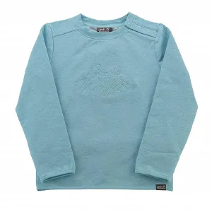 Джемпер Jack Wolfskin Terrie Sweater Kids Блакитний - Фото 1