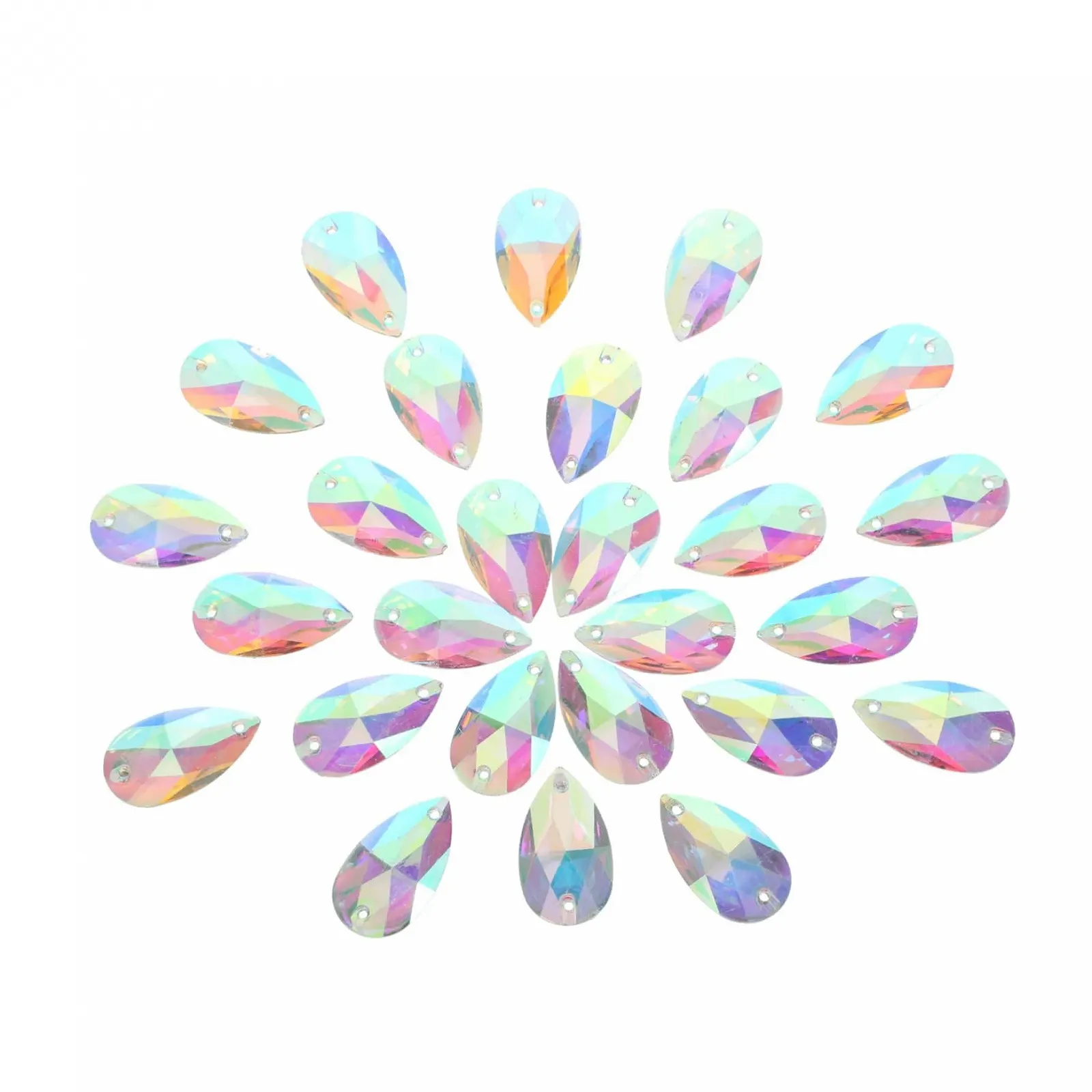 Краплі Ipetboom 100 шт. Аксесуари з дорогоцінним камінням, фото №1