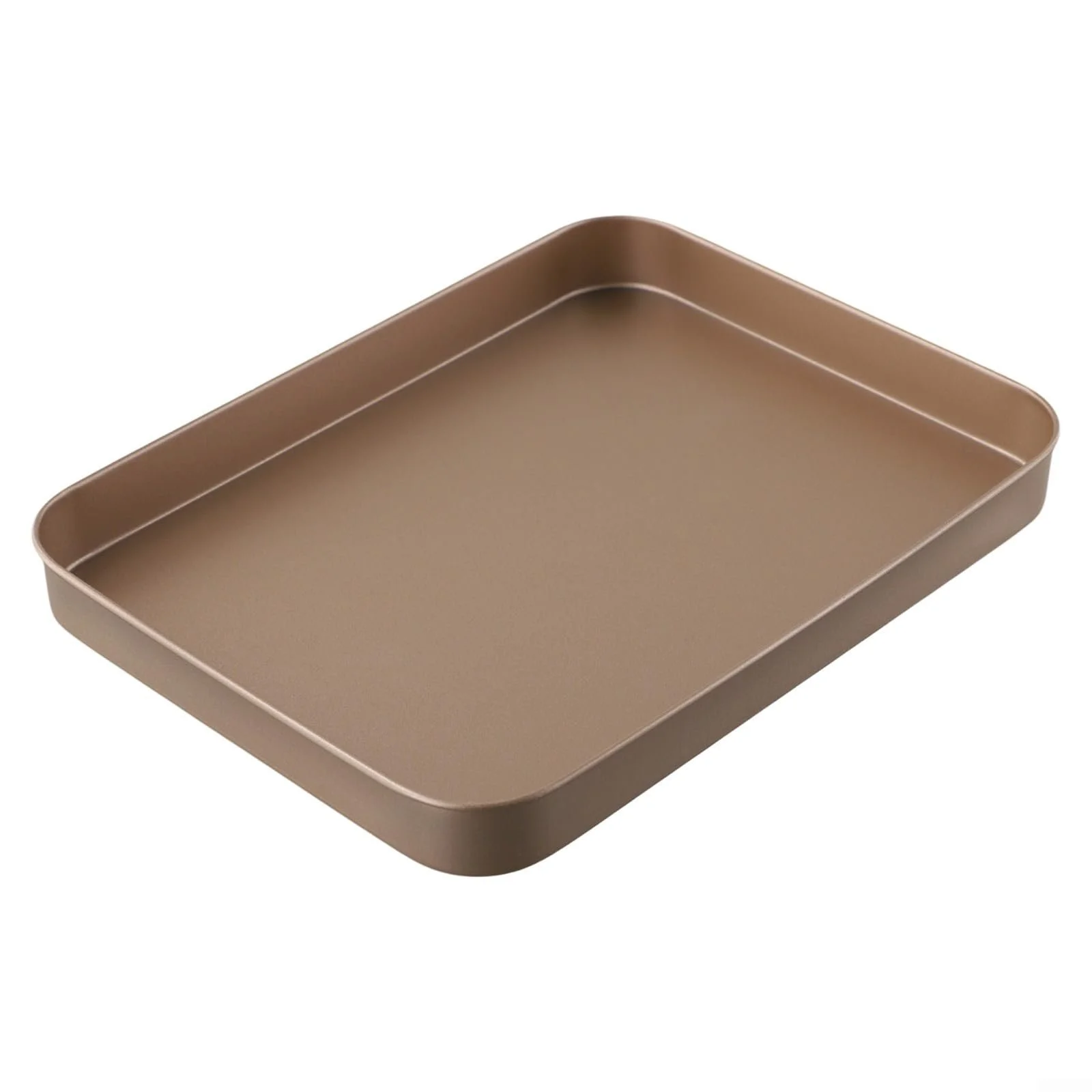 Форма для выпечки прямоугольная из углеродистой стали бесшовная с закругленным краем, фото №2