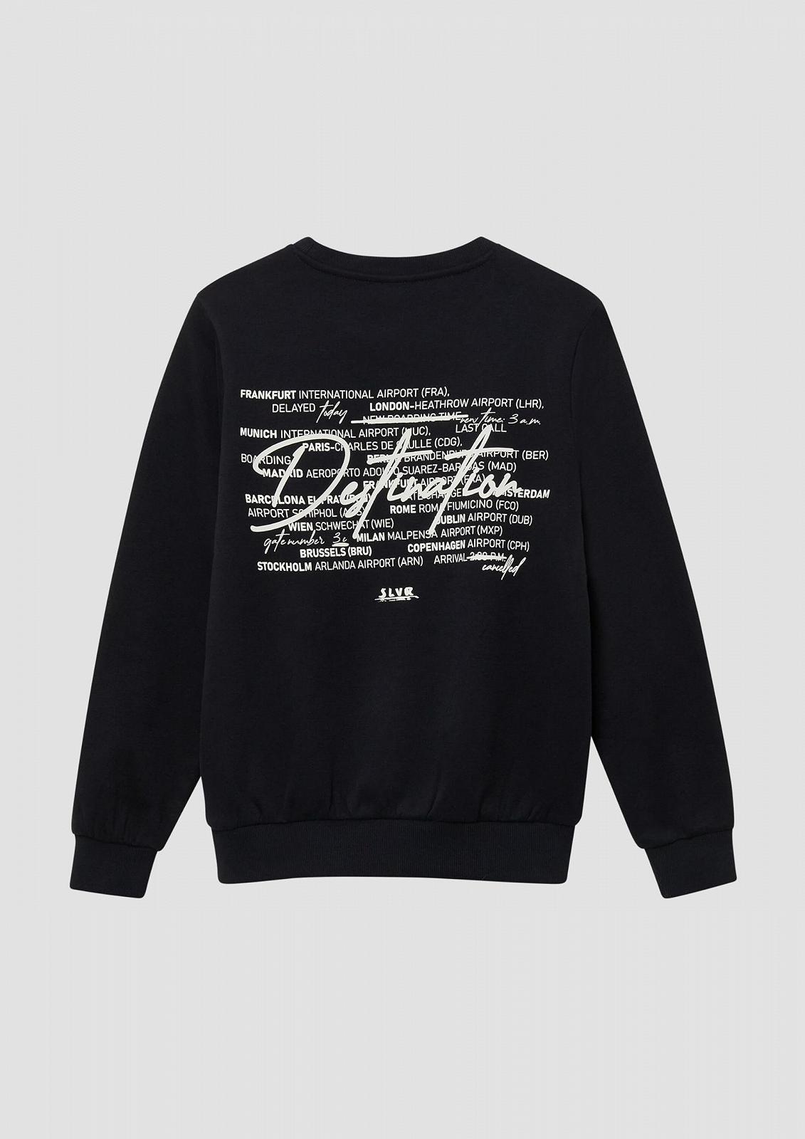 Толстовка s.Oliver Cuddly с принтом на спине и спереди, фото №6