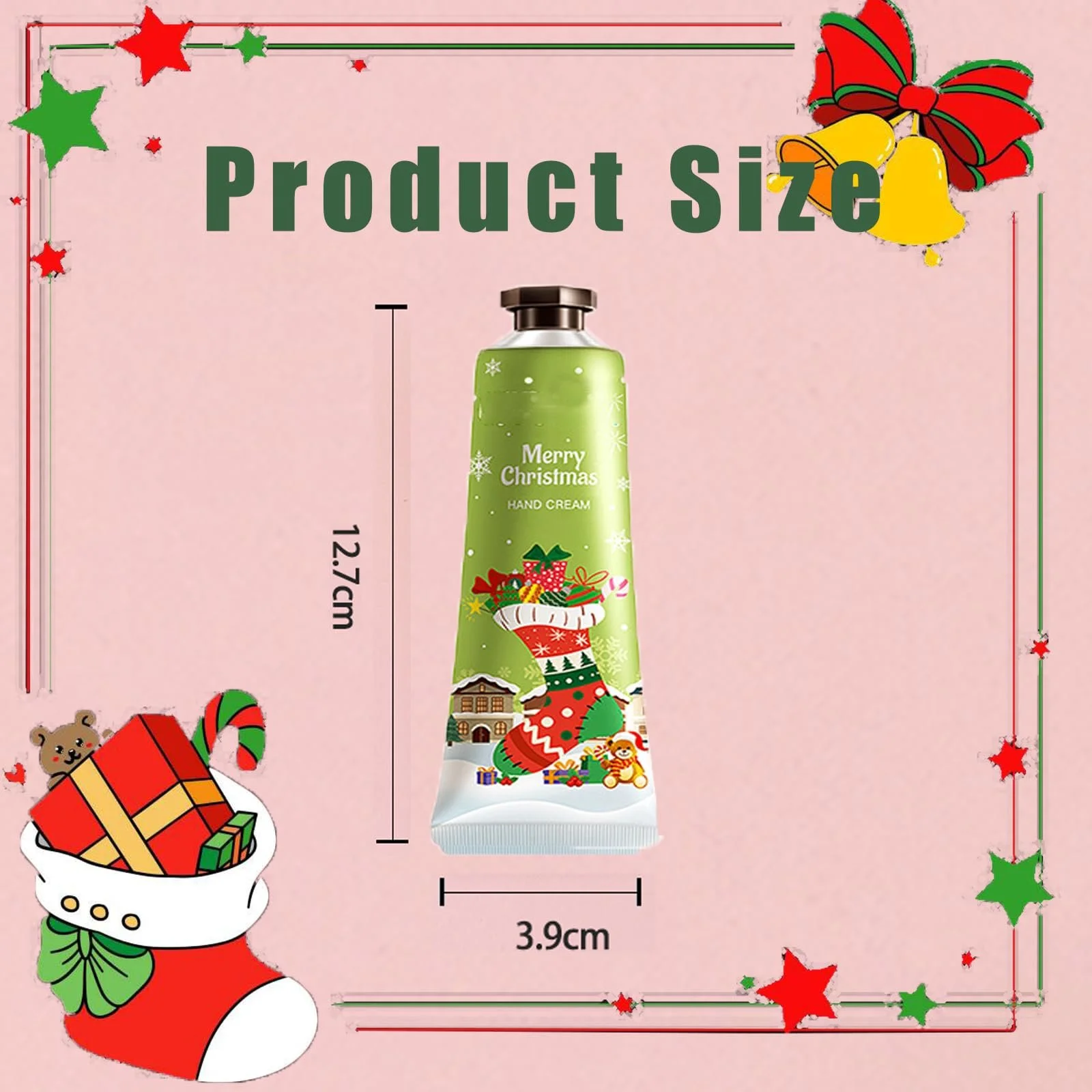 Крем для рук Christmas Mini, Набір різдвяних кремів для рук, 5 x 30 мл, фото №5 Крем для рук Christmas Mini, Набір різдвяних кремів для рук, 5 x 30 мл, фото №5