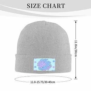 Вязаная шапка BROLEO Yaxianmu с цветочным рисунком, мягкая, с хорошей эластичностью, для занятий спортом на открытом воздухе synthetic.ua - Фото 1