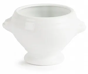 Набір супниць Olympia Lion Head W422 / 6шт х 475 мл / Білий - Фото 1