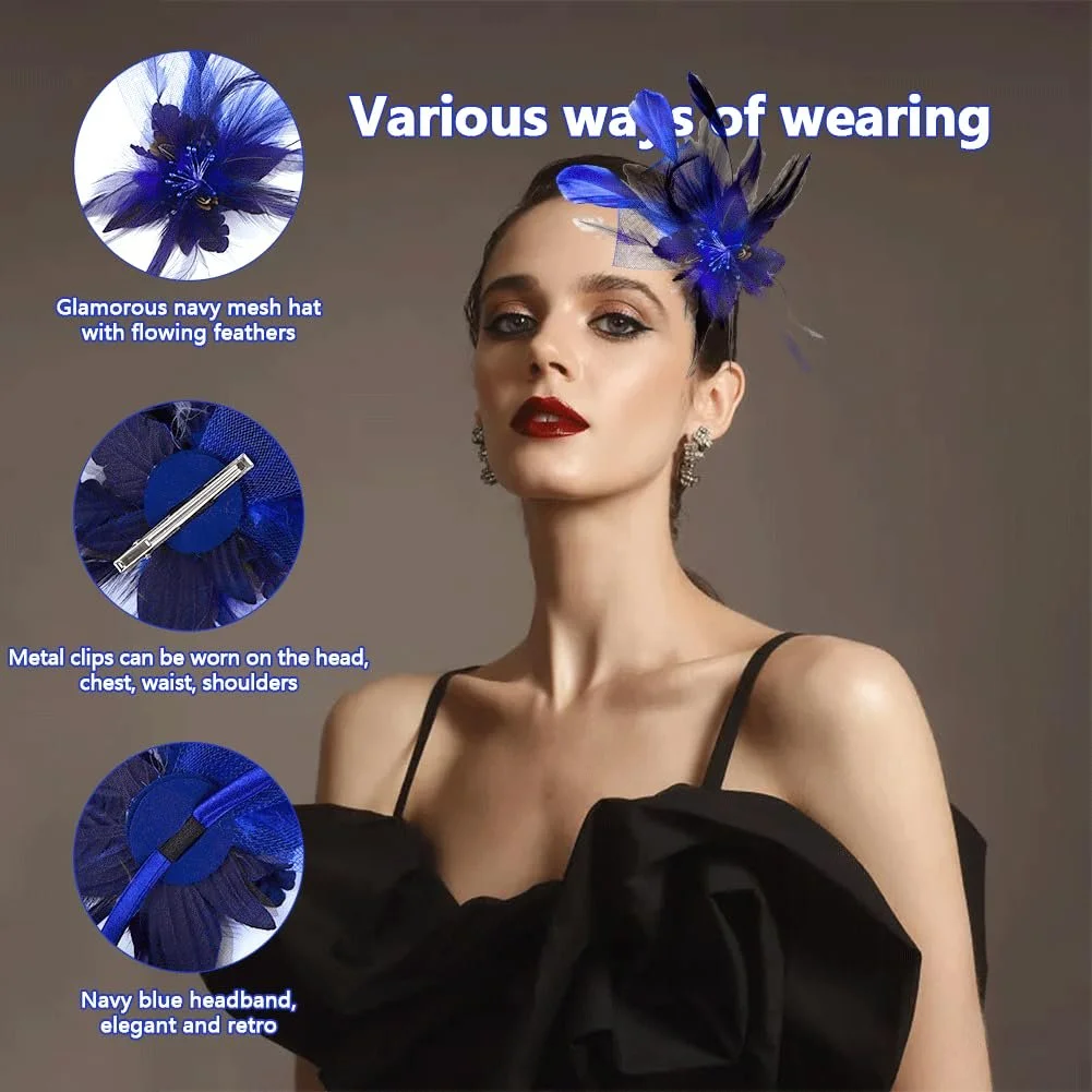 Обруч Larfraecy для выпускного вечера, ретро-Обруч, фото №3