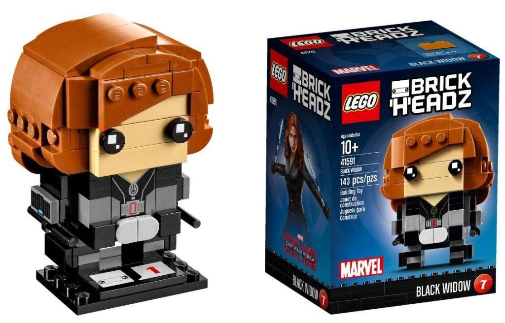 Конструктор LEGO BrickHeadz Black Widow 41591, фото №5
