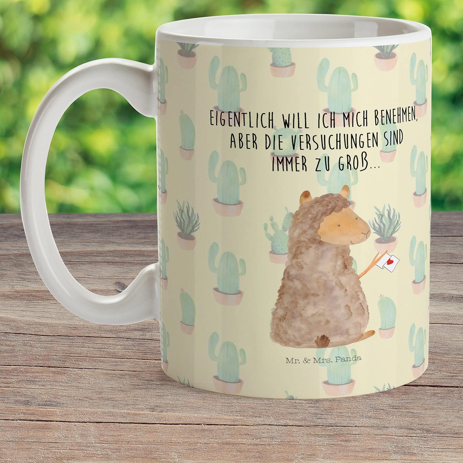 Кружка Mr. & Mrs. Panda Детская Альпака Флаг Пластиковая, фото №2