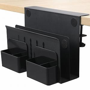 Держатель для ноутбука MAXECHO Настольный, Подвесной органайзер для файлов, Без сверления, Крепится на лоток для кабелей - Фото 1