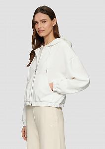 Куртка s.Oliver Scuba Sweat из модальной смеси свободного кроя synthetic.ua - Фото 1