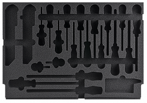 Ложемент зі спіненого матеріалу SW-STAHL Z3000-EINLAGE23 порожній для Z3000-23 - Фото 1