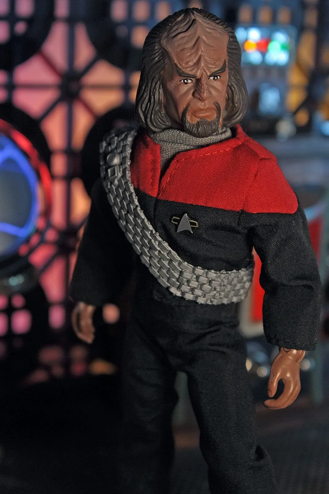 Экшн-фигурка MEGO CORPORATION Star Trek: Deep Space Nine Lt. Worf 8 дюймов, фото №8