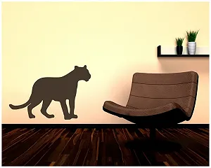 Наклейка на стіну Samunshi Panther 60 x 40 см Зелений synthetic.ua - Фото 1