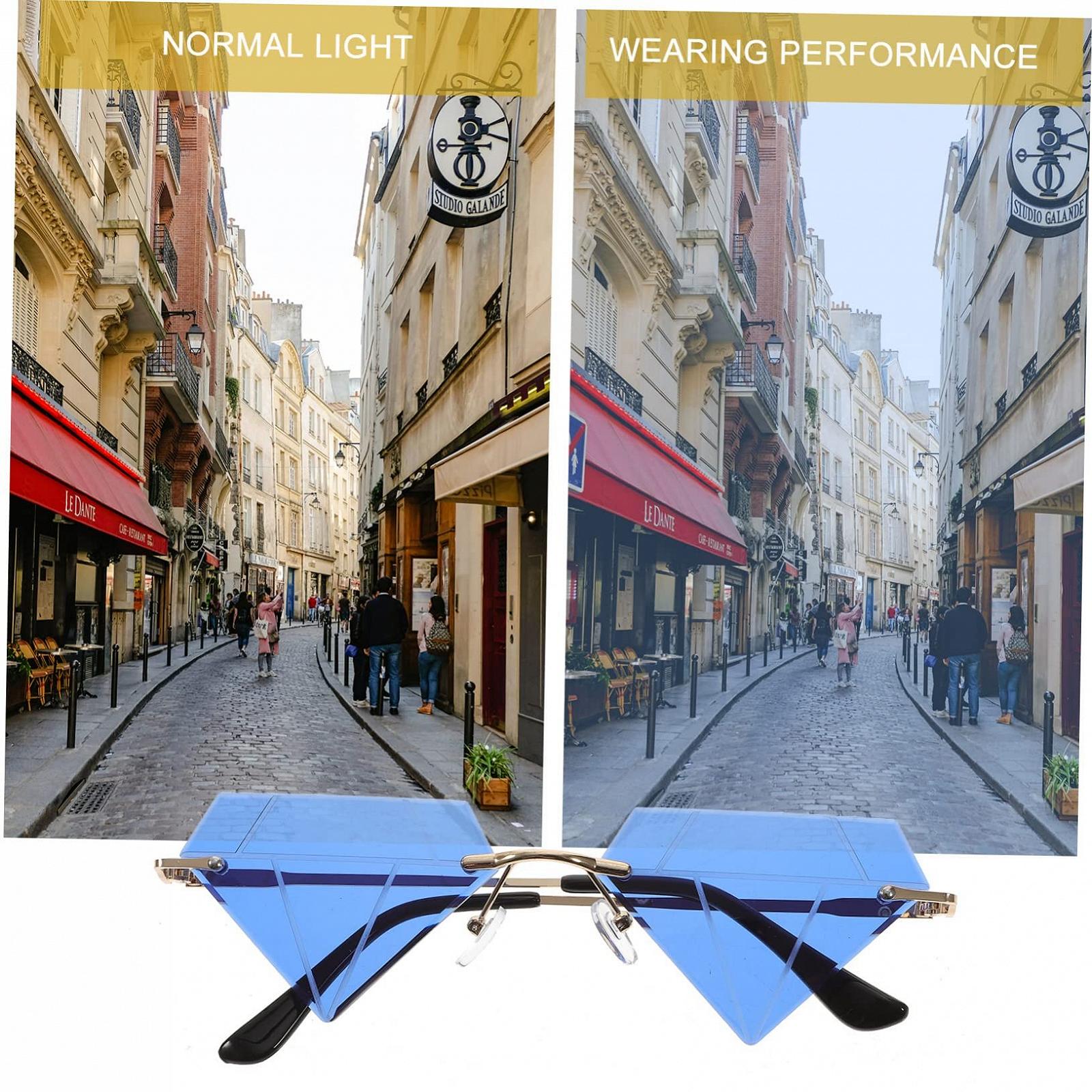 Сонцезахисні окуляри Діамант VALICLUD Для дітей Без оправи, фото №6