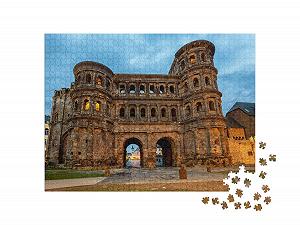 Пазл puzzleYOU Trier Puzzle Collection "Порта Нигра, древнеримские ворота в Трире, Германия" 1000 элементов synthetic.ua - Фото 1