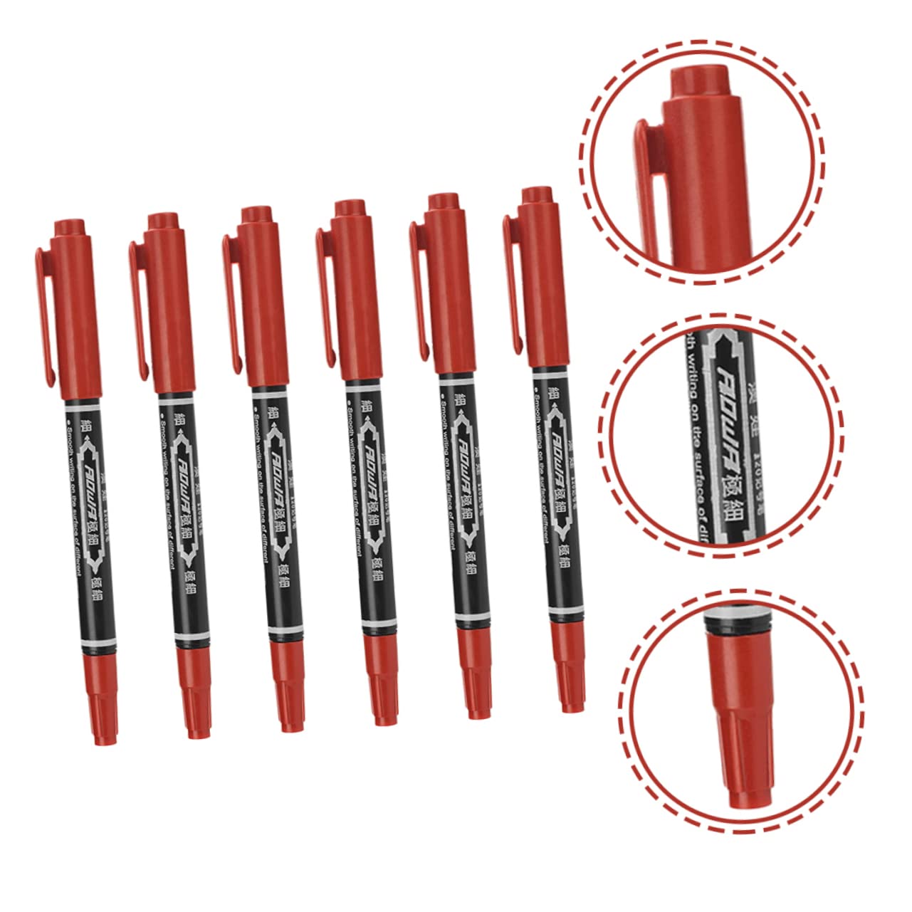 Набір для макіяжу Beavorty, Підводка для очей, маркер для макіяжу очей з двома кінчиками, фото №3