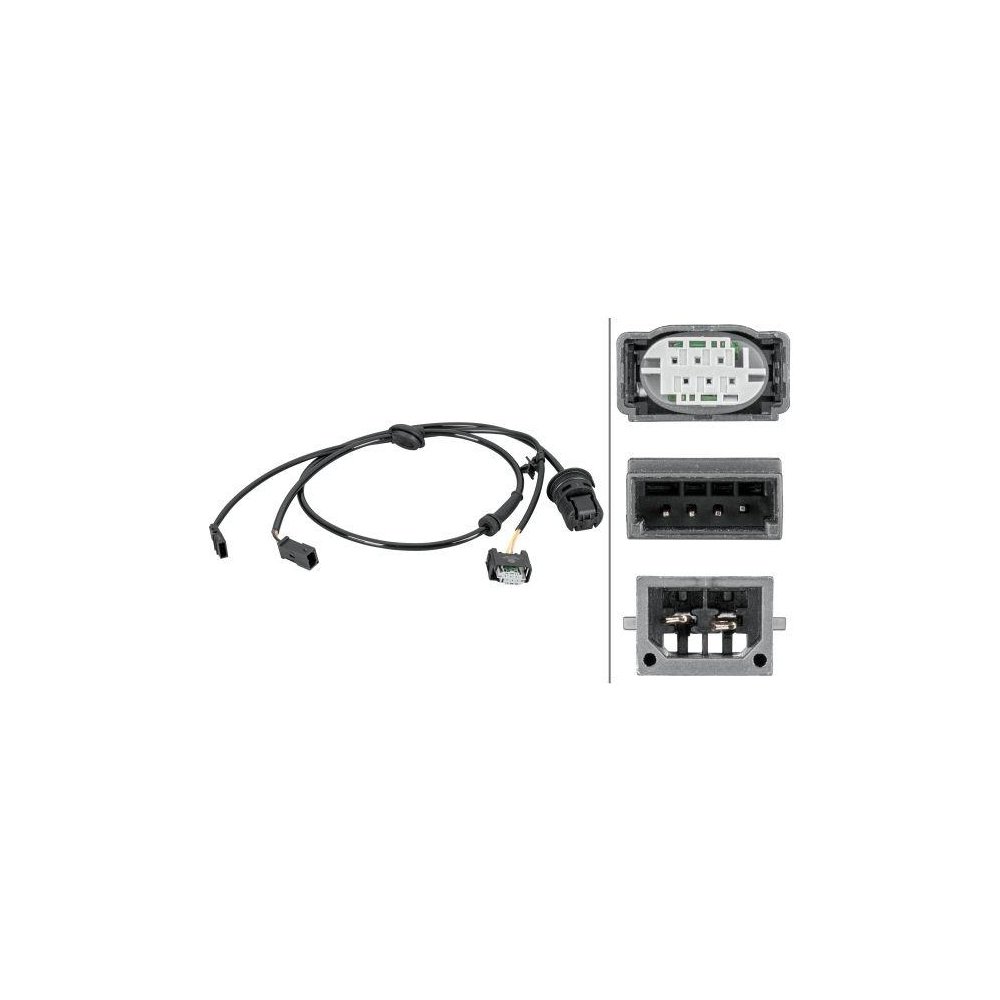 Датчик частоты вращения колеса HELLA 6PU 012 806-801 для AUDI SEAT VW HITACHI, фото №1