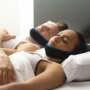 Ремінь від хропіння Унісекс Ремінь для щелепи Відновлює спокійний сон та бадьорість Регульований synthetic.ua - Фото 1