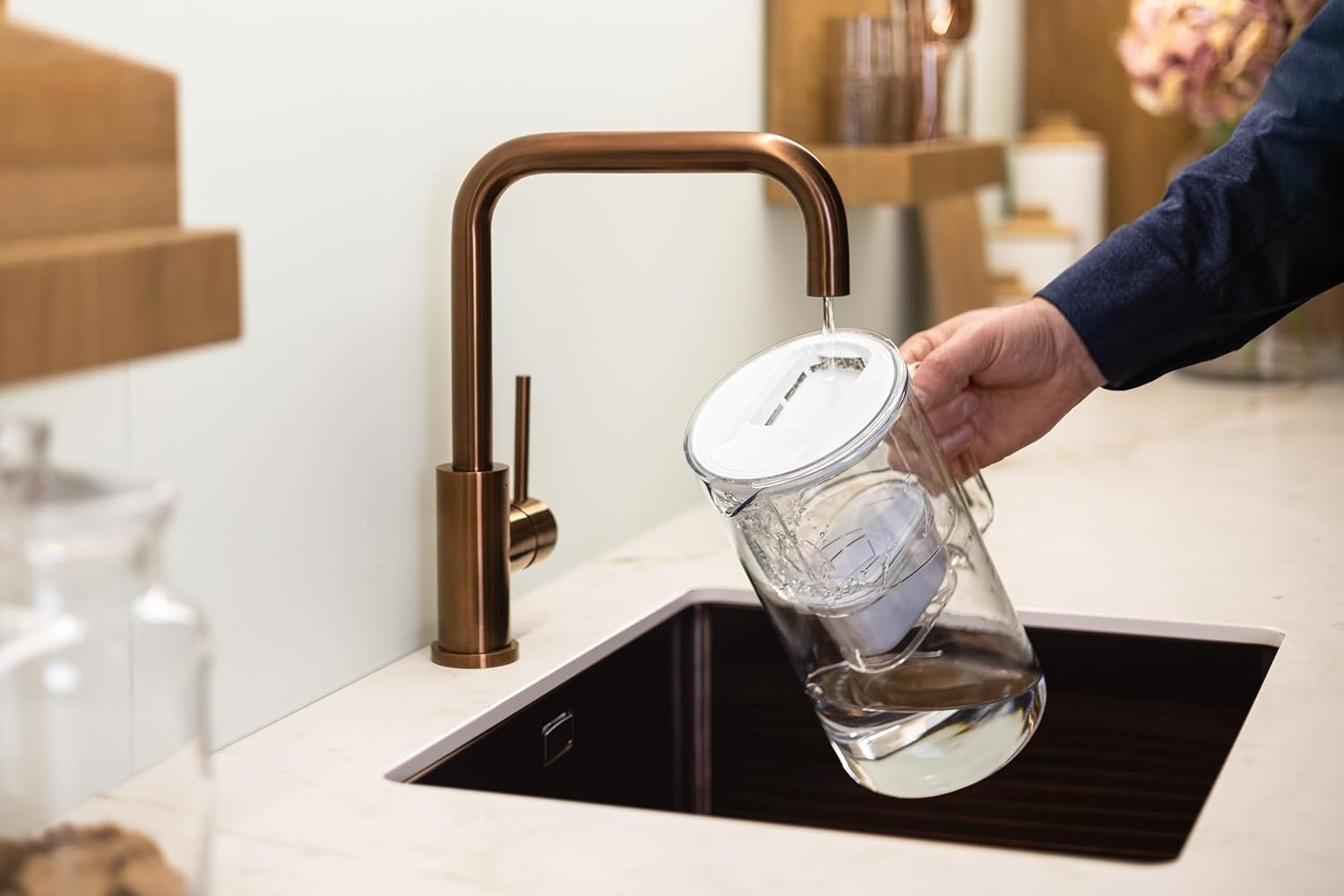 Фильтр-кувшин для воды Wessper D2 Borosilicate 2.5 л, фото №4