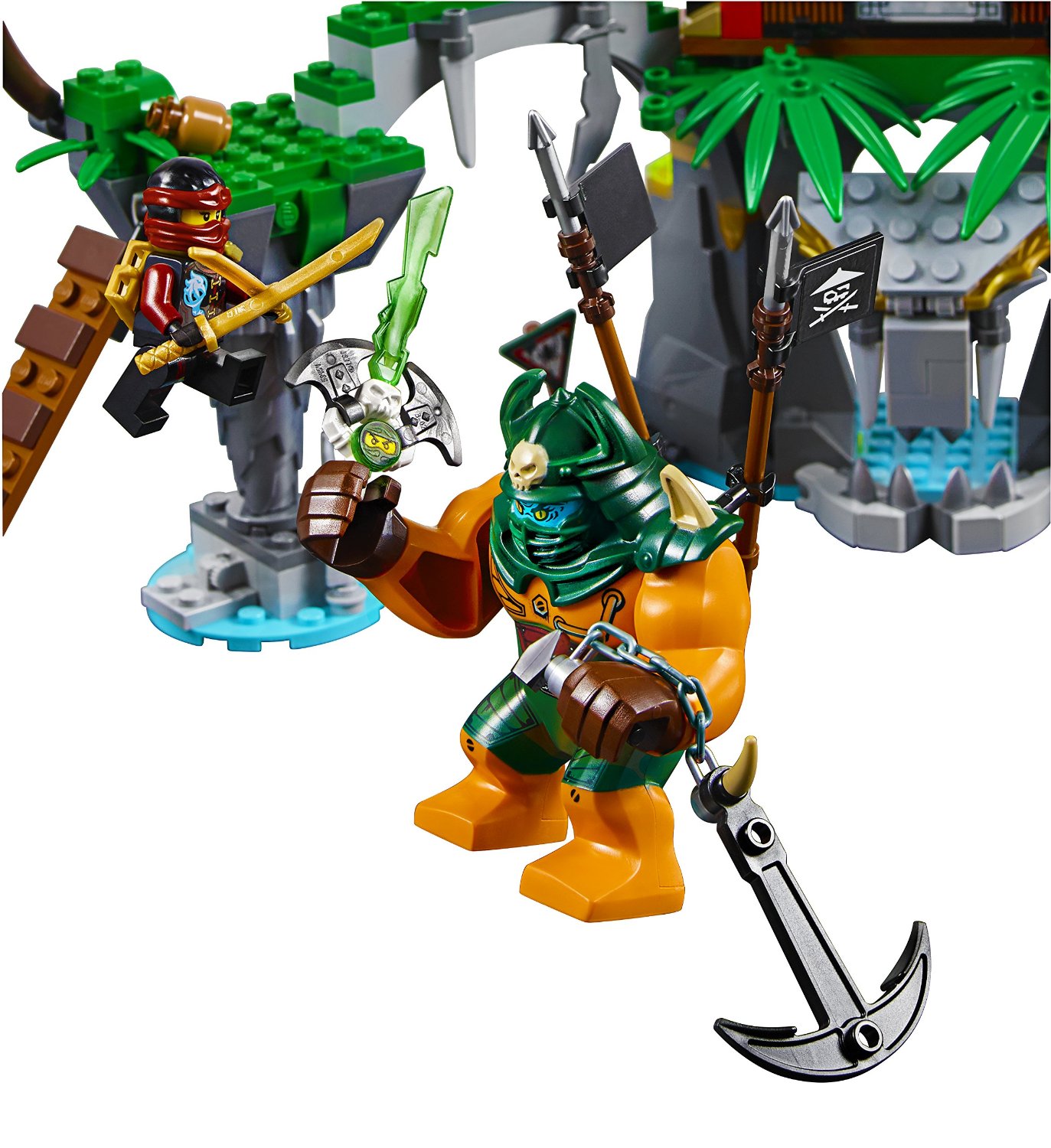 Конструктор LEGO Ninjago Тигровый остров Tiger Widow Island 70604, фото №4