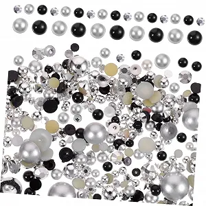 Стразы для ногтей WOONEKY с жемчугом для DIY-маникюра, 3 упаковки - Фото 1