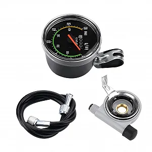 Велокомпьютер механический VIFER Speedometer 0-60 км/ч Red Pointer - Фото 1