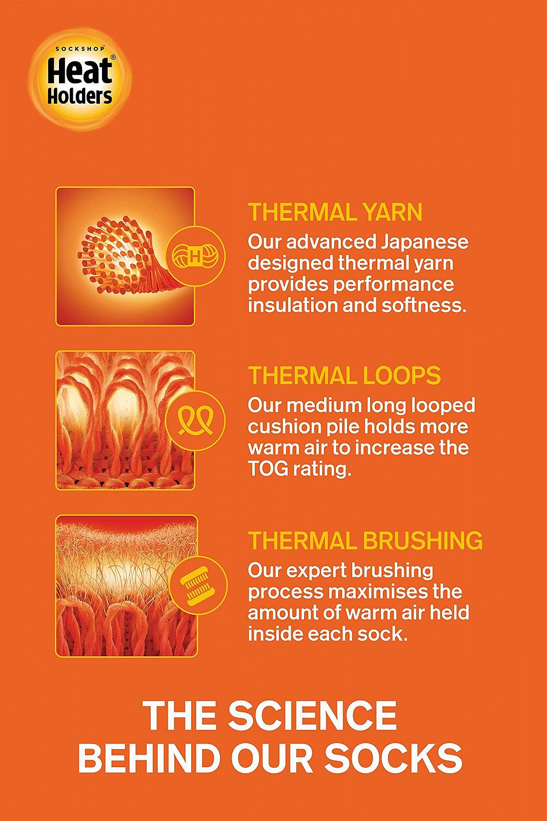 Шкарпетки HEAT HOLDERS Sockshop Жіночі 1.6 Tog Lite Різдвяні, пакування 1 шт, фото №5