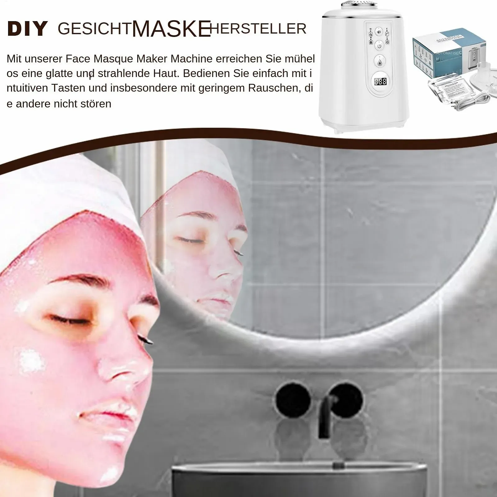 Маска для обличчя Automatic Fruit Face Machine, фото №3