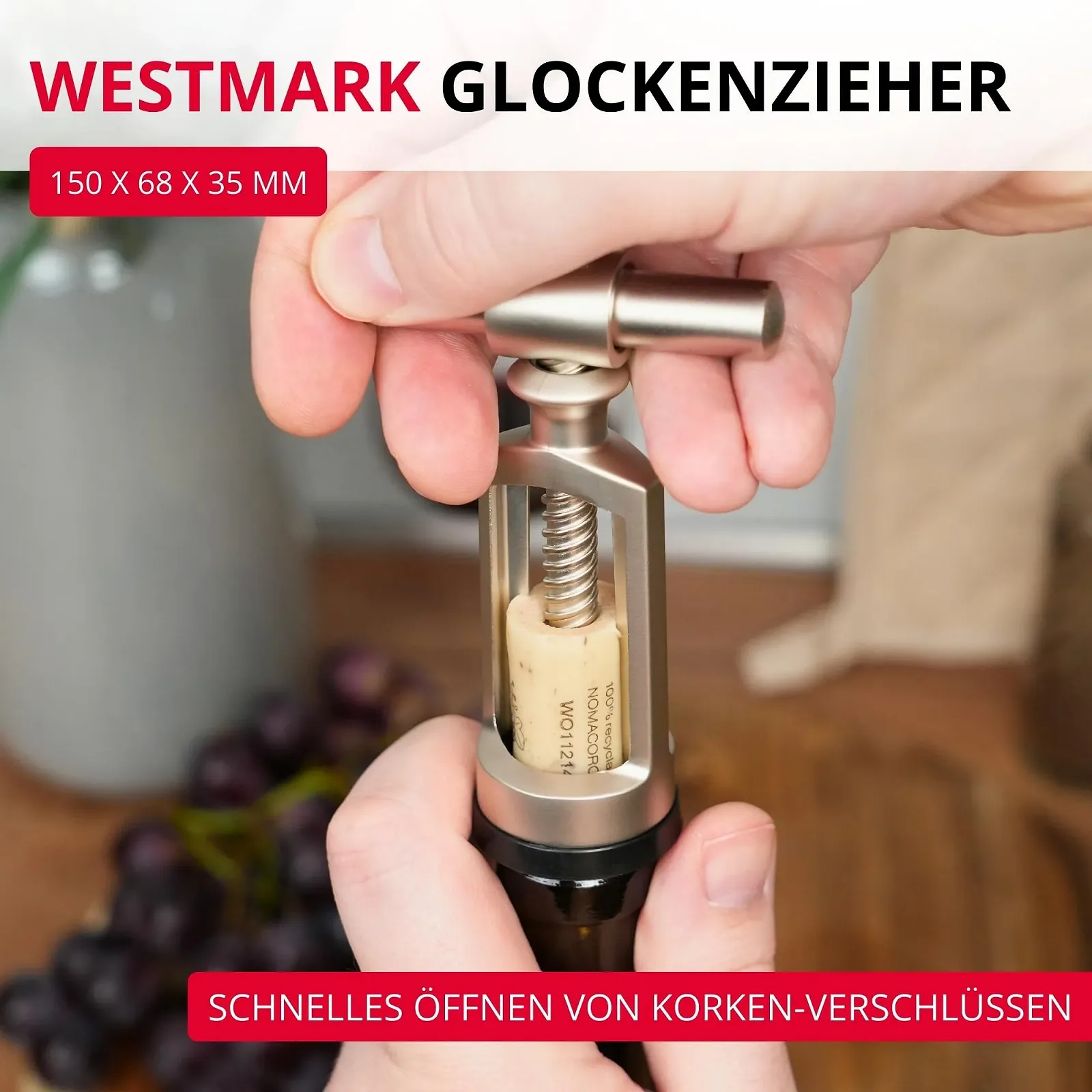 Штопор рычажный Westmark, фото №2 Штопор рычажный Westmark, фото №2