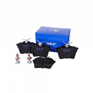 Комплект тормозных колодок, дисковый тормоз SKF VKBP 90186 для CITROËN PEUGEOT, задний мост - Фото 1