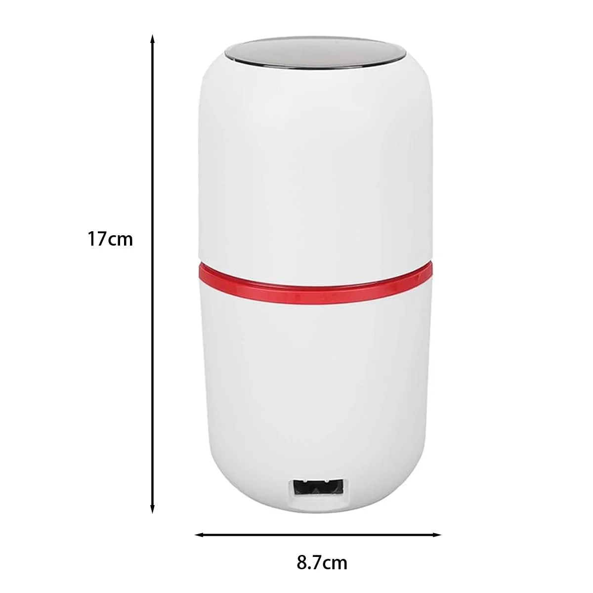Електрична кавомолка Namvo 120 мл USB Перезаряджувана портативна електрична для кавових зерен тощо, фото №7