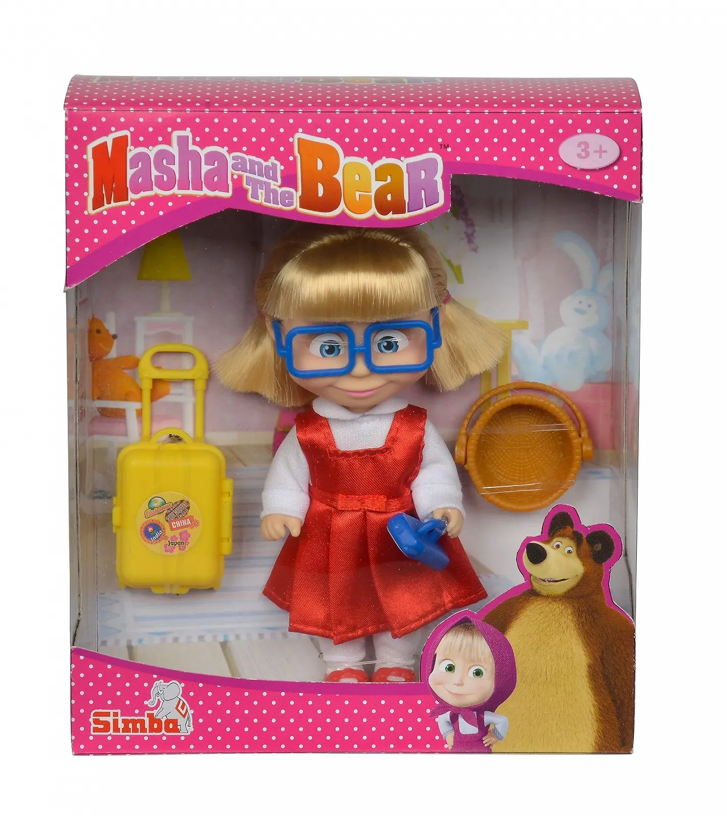 Лялька Simba 109301013 Masha's Cousin Dasha Set, фото №1