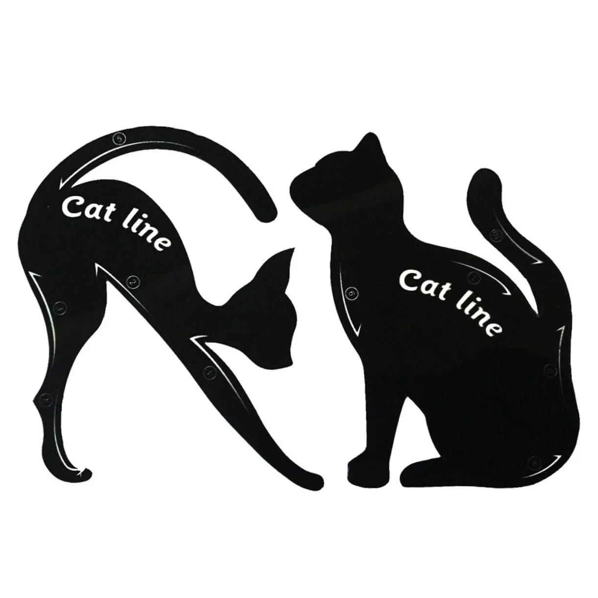 Набор трафаретов для подводки глаз minkissy, фото №7