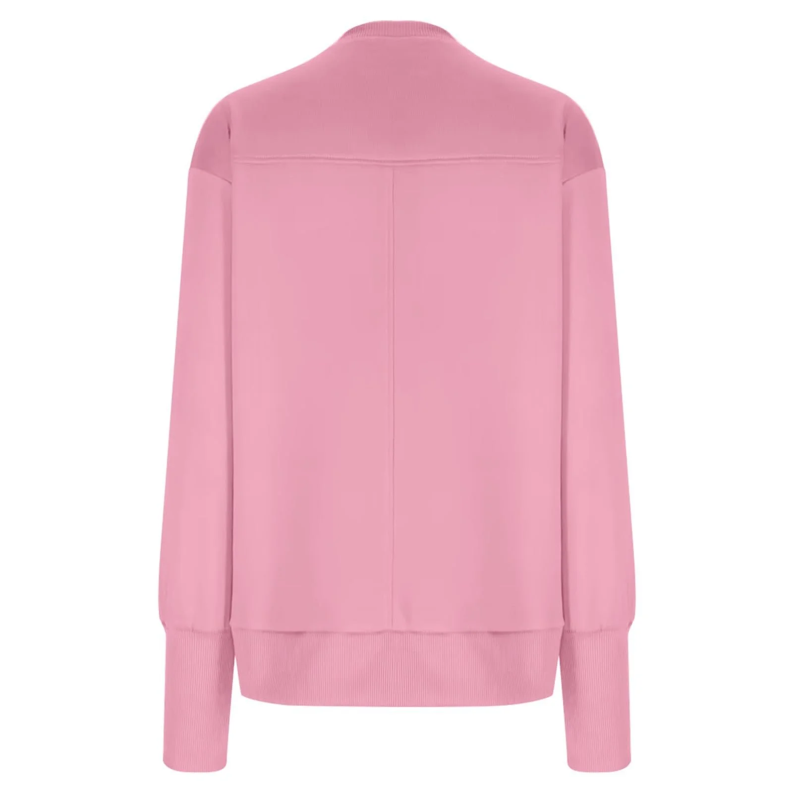 Женская Толстовка 2025 Festive Street Style Casual с круглым вырезом 2024 Осенне-зимняя одежда Длинный рукав Боковой разрез Мягкий Пуловер Удобный, фото №3