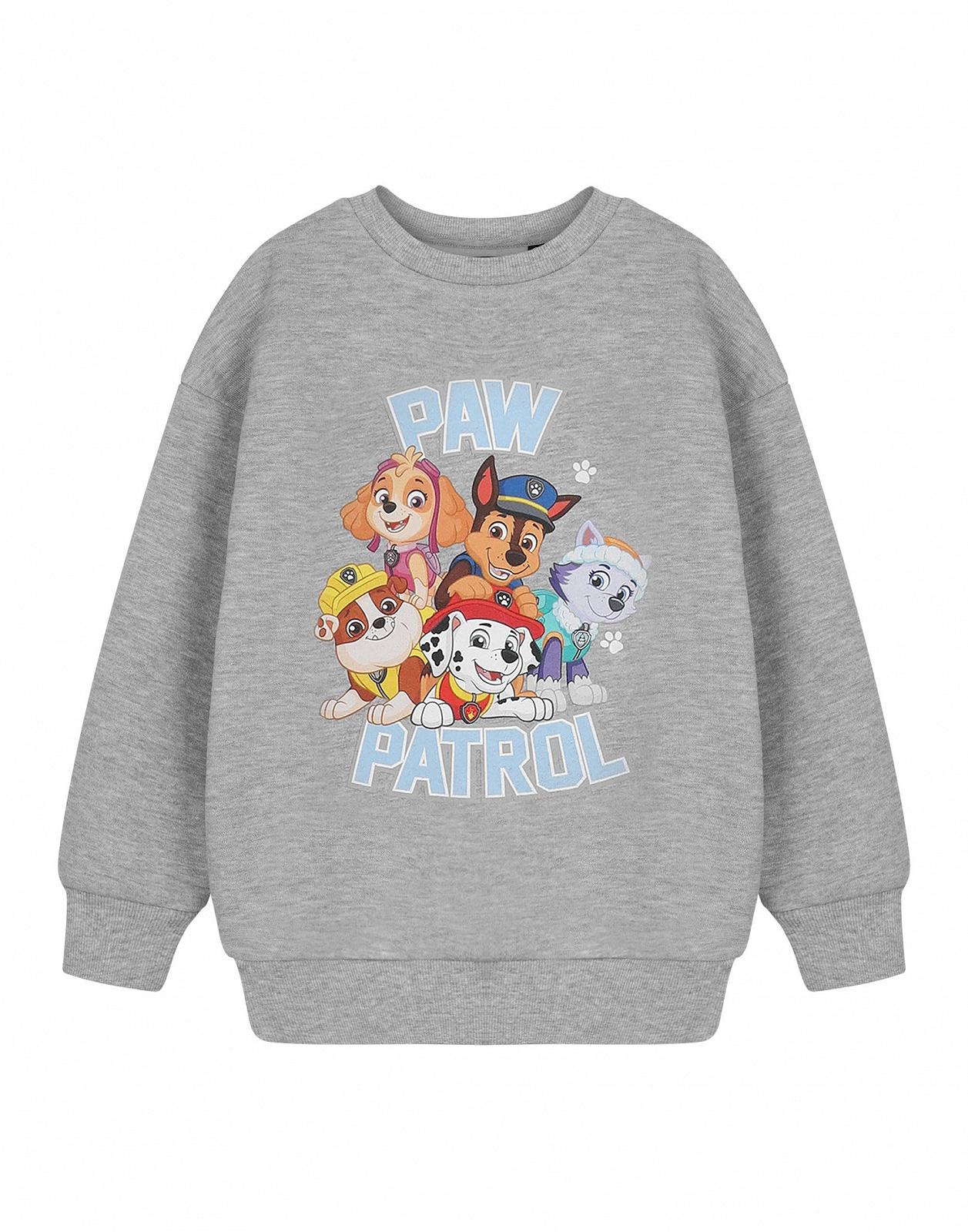 Детский свитшот PAW PATROL Patrol College Unisex, Серый, фото №1