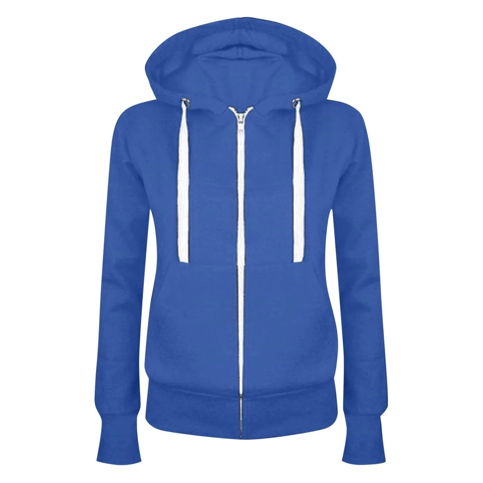 Женская хлопковая толстовка с капюшоном на молнии, дышащая, цветная в стиле пэчворк, с карманом, повседневная милая толстовка с капюшоном в виде животного, куртка для спорта на Хэллоуин для женщин, фото №1