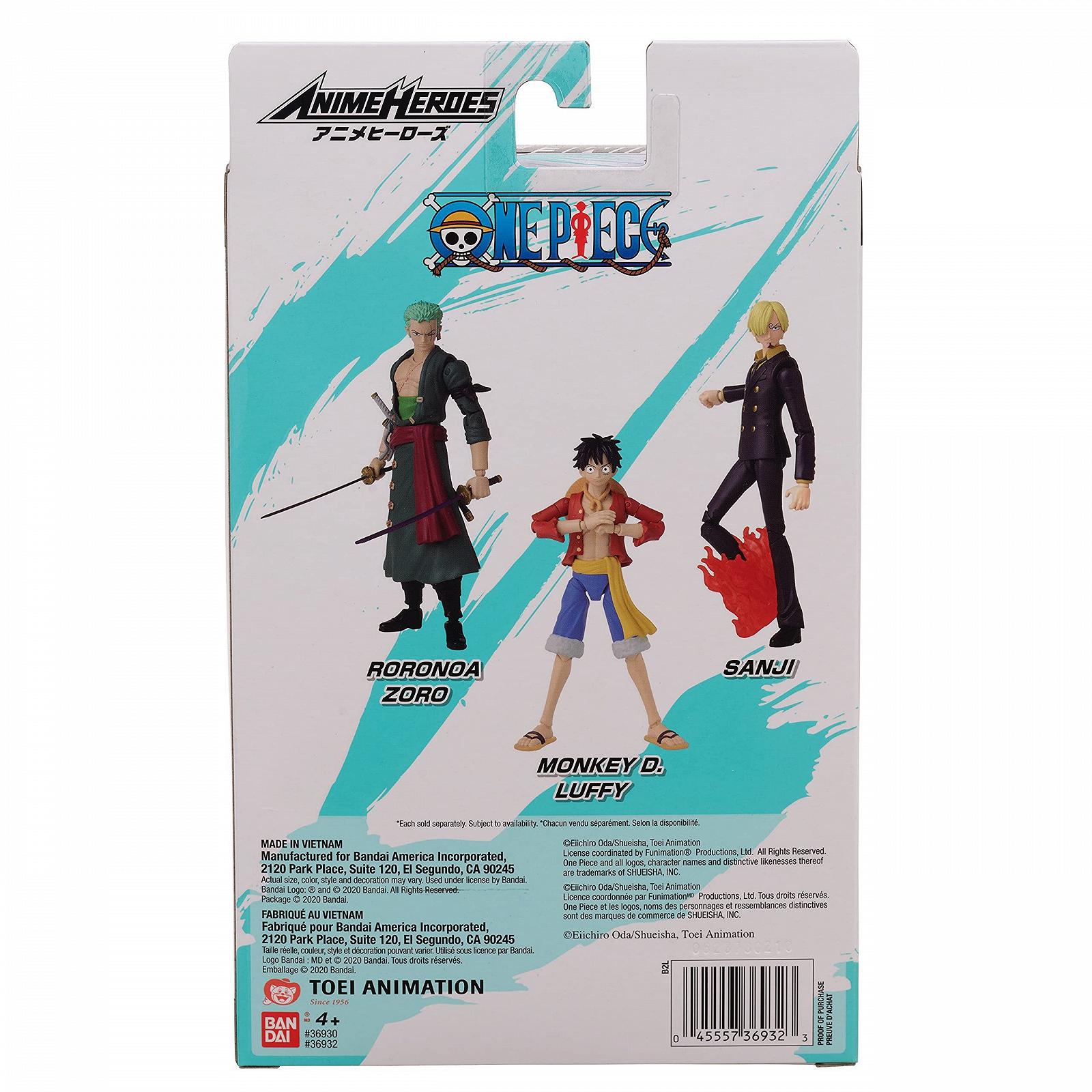 Фігурка Bandai America One Piece Roronoa Zoro, фото №8