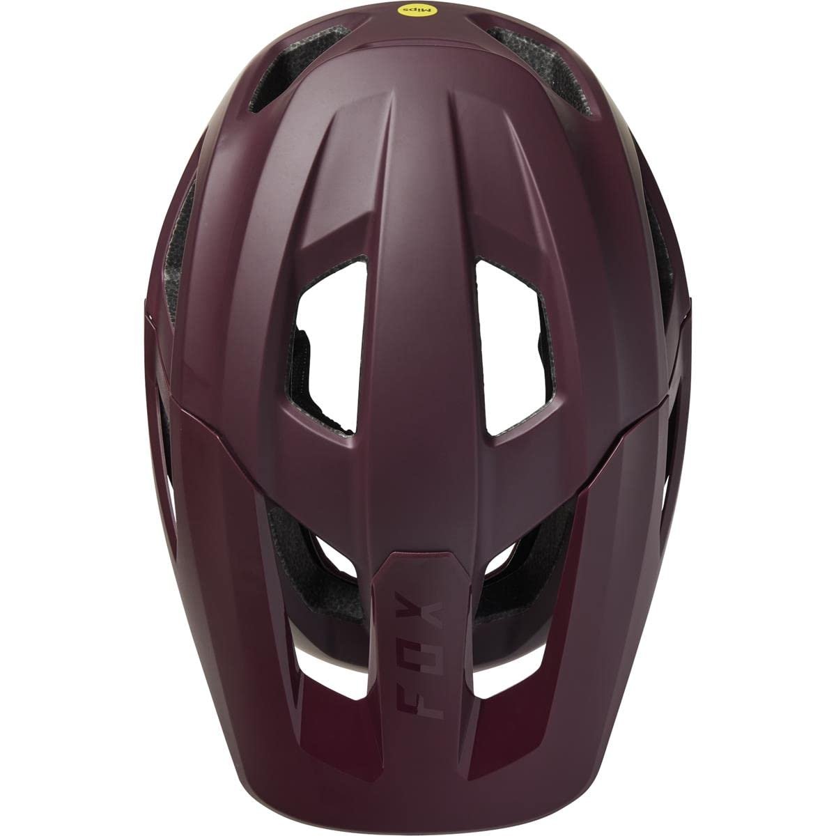 Шолом Fox Junior YTH Mainframe Ce Dark Maroon, Red, One Size, фото №4