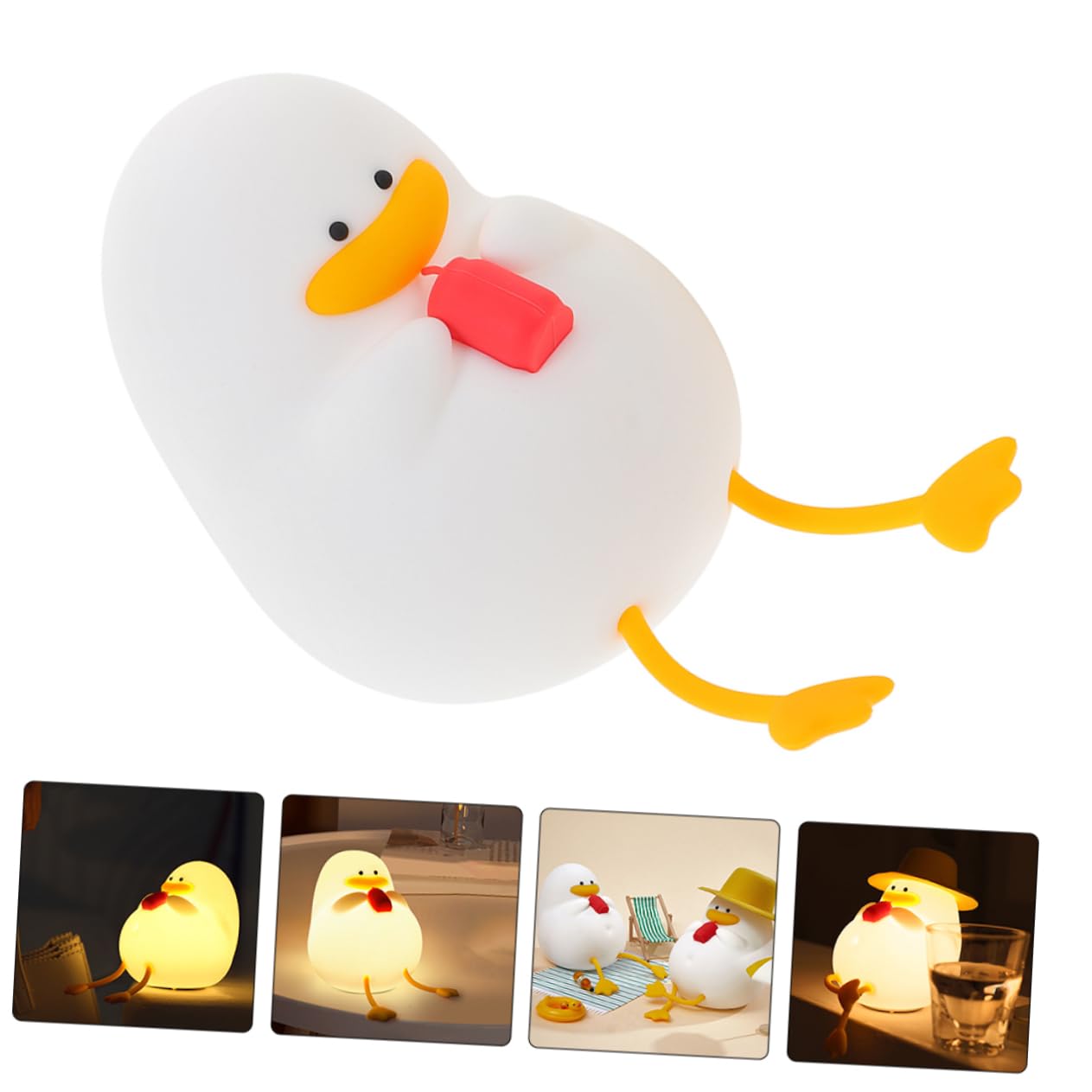 Нічник Ciieeo Enten Nachtlicht Entenförмний LED Нічник Жовтий, фото №6