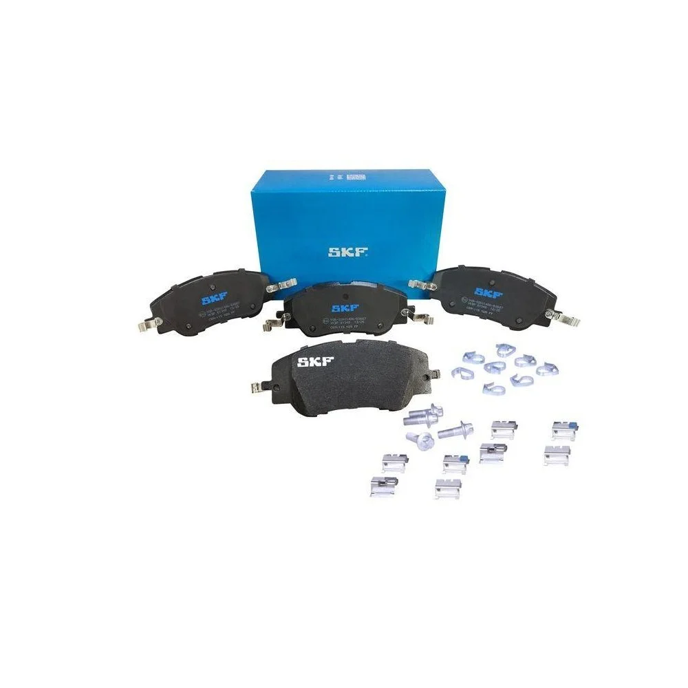 Комплект гальмівних колодок, дискове гальмо SKF VKBP 81348 для CITROËN PEUGEOT передня вісь, фото №1