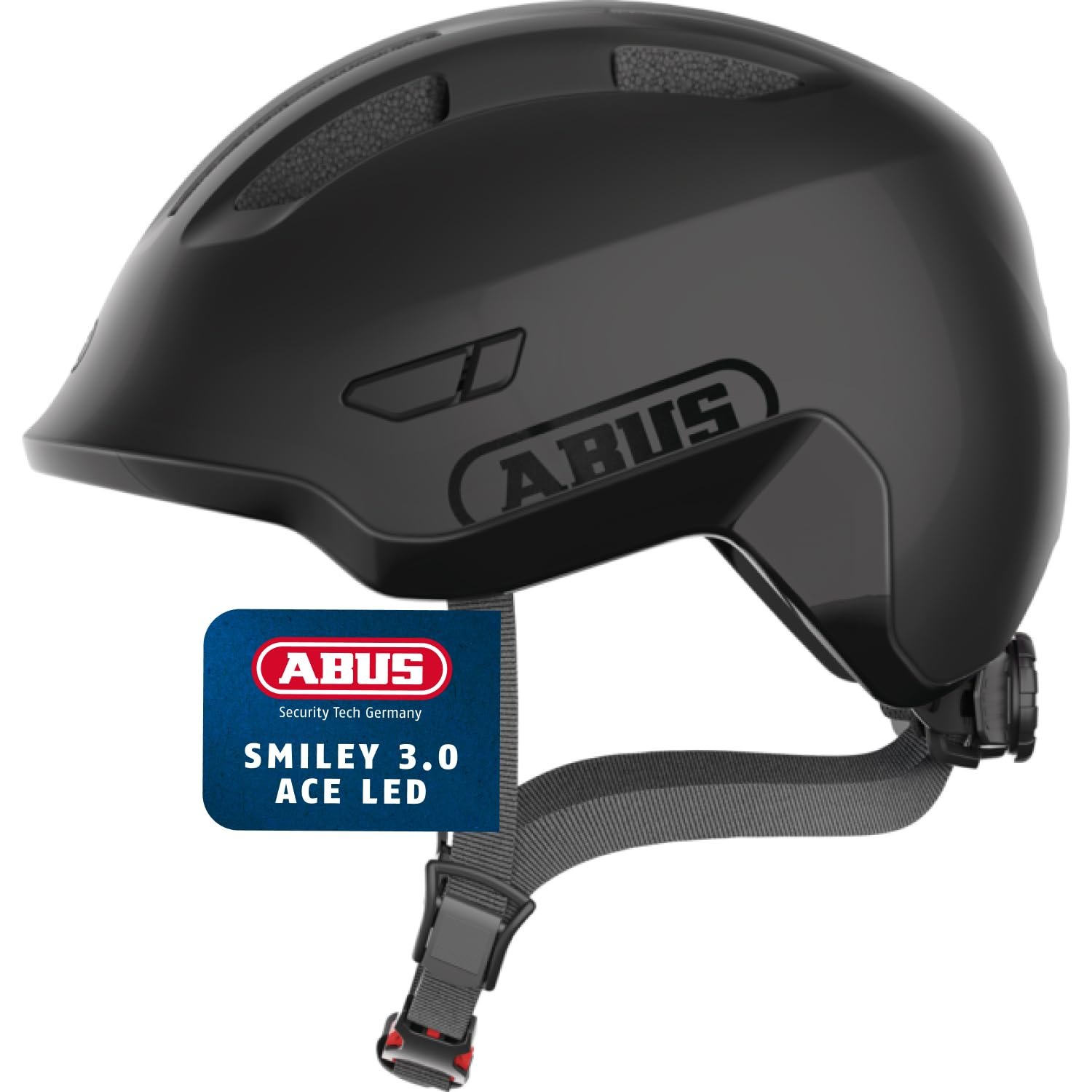 Шолом ABUS Smiley 3.0 ACE LED дитячий велосипедний з підсвічуванням, фото №1