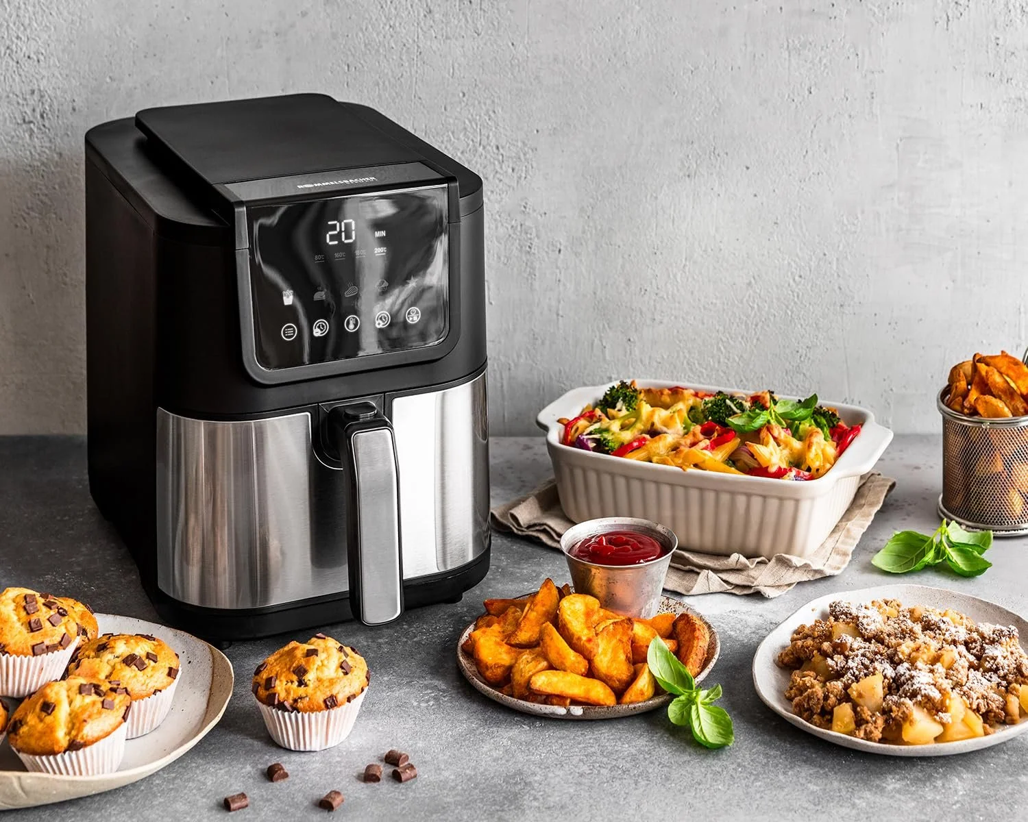 Мультипіч ROMMELSBACHER FRH 1500 XL 5 л 45 дБ 5 програм 4 рівні температури Прямокутна, фото №3 Мультипіч ROMMELSBACHER FRH 1500 XL 5 л 45 дБ 5 програм 4 рівні температури Прямокутна, фото №3