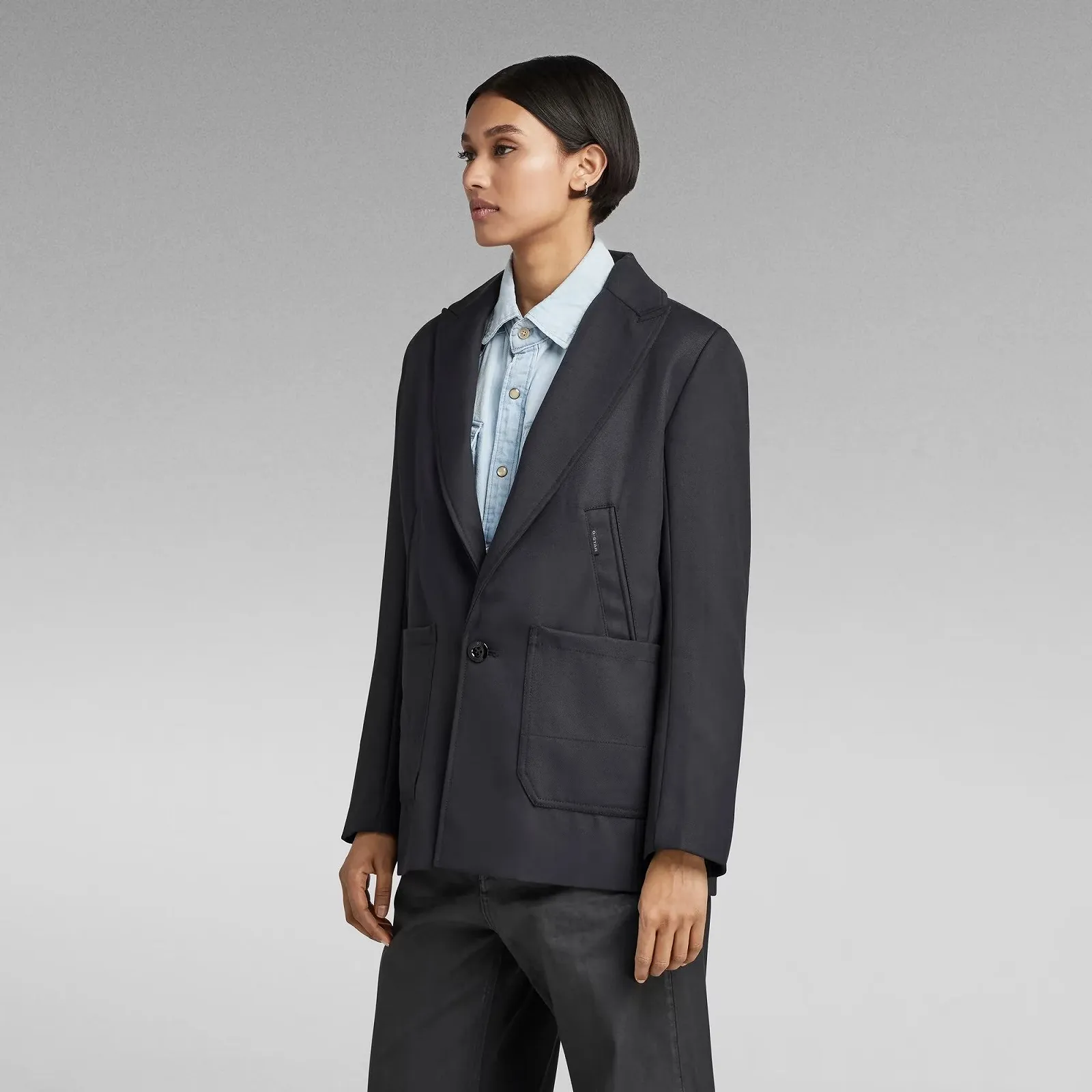 Жіночий піджак G-Star RAW Boyfriend Blazer - S, фото №2