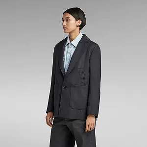 Жіночий піджак G-Star RAW Boyfriend Blazer - S synthetic.ua - Фото 1